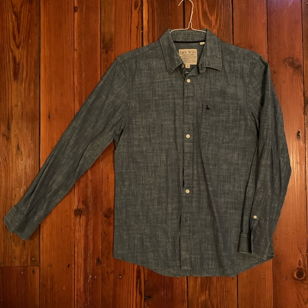 Jack Wills Chambray Shirt Size M